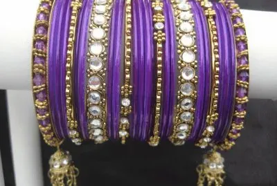 Dark Purple Bangles