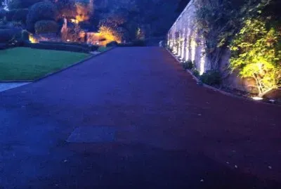 Purple Driveway