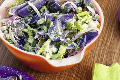 Purple Potato Salad