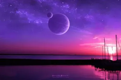 פאזל של Purple Breath-Art