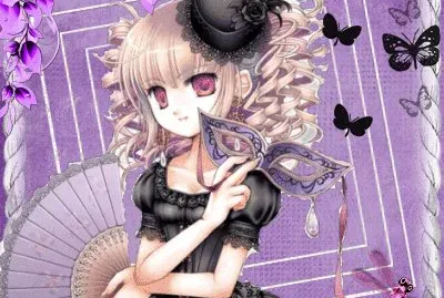 Purple Masquerade jigsaw puzzle