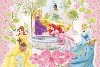 Belle Rapunzel Tiana Ariel Cinderella