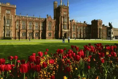 castle and tulips jigsaw puzzle