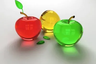 פאזל של Manzanas de cristal