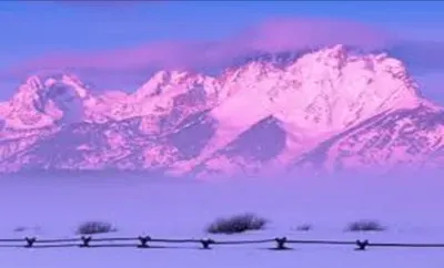 Winter Sunrise - Wyoming