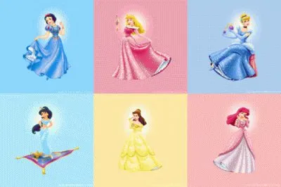 SnowWhite Aurora Cinderella Jasmine Belle Ariel