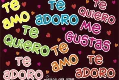 Te Amo!