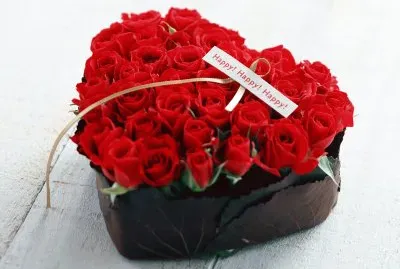corazon de rosas