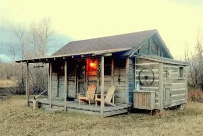Yellowstone cabin jigsaw puzzle