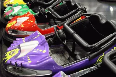 Bumper Cars-Purple One for Me jigsaw puzzle