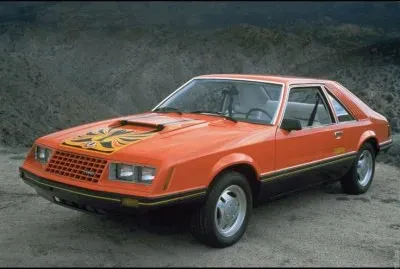 Orange Mustang