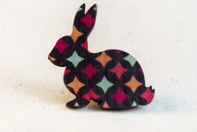 פאזל של Colorful Bunny