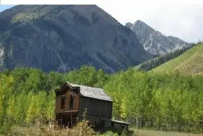 Colorado gold rush ghost town
