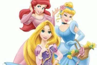 Ariel Rapunzel Cinderella