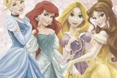 Cinderella Ariel Rapunzel Belle