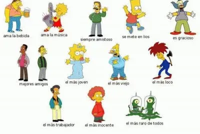 personajes simpsons