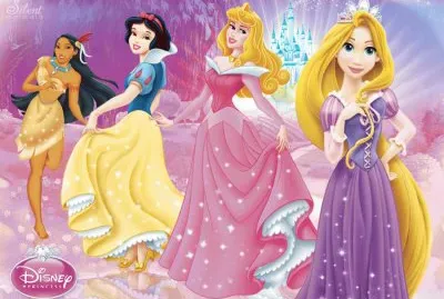 Pocahontas SnowWhite Aurora Rapunzel