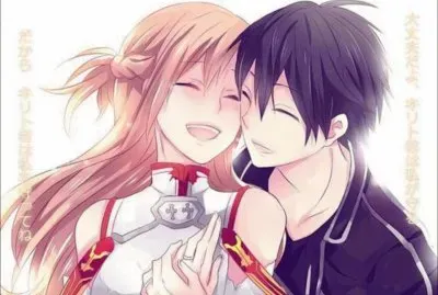 Kirito and Asuna 4