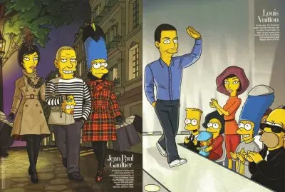 Marge a la moda