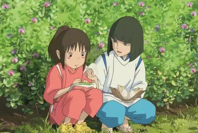 Chihiro and Haku 1