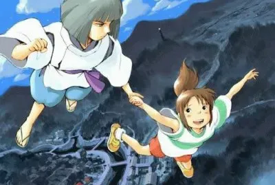 Chihiro and Haku 3