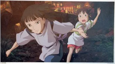 Chihiro and Haku 6