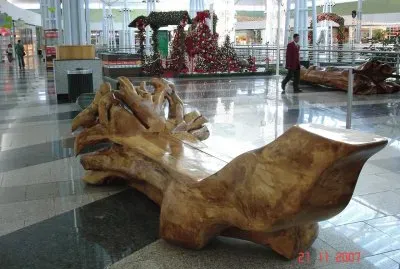 A trunk seat jigsaw puzzle