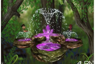 Crystal Meditation Fountain