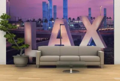 LAX Wall Mural-Los Angeles Airport