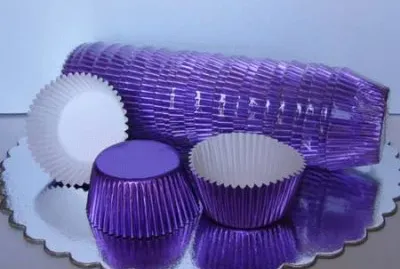 Purple Cupcake Liners