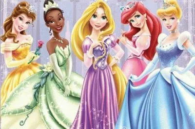 Belle Tiana Rapunzel Ariel Cinderella