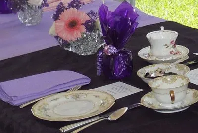 Tea Party Table Setting