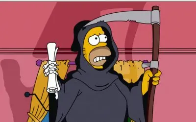 homero es la muerte jigsaw puzzle