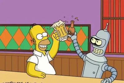 estan homero y bender