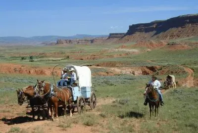 פאזל של wagon train