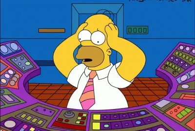 Homero en la planta nuclear