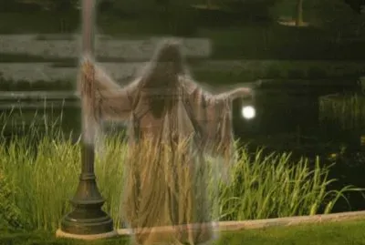 haunted cemetery jigsaw puzzle