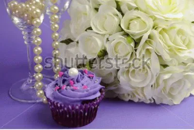 Bouquet Cupcake and Pearls