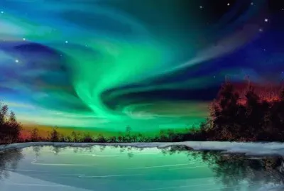 Aurora Boreal-Alaska