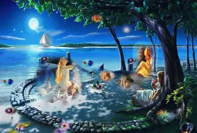 noche mistica jigsaw puzzle