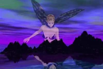 Deep Purple Fairy-Art