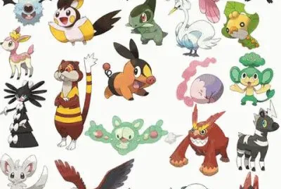 b+w pokemon