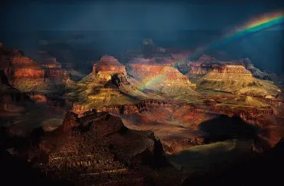 Grand Canyon rainbow jigsaw puzzle