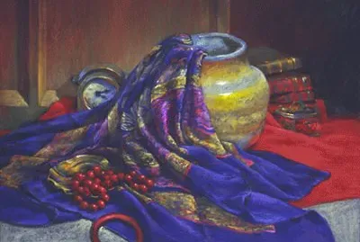 Time in Purple-Art jigsaw puzzle