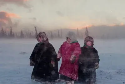 reindeer herder children