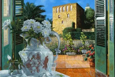 Sobre la mesa jigsaw puzzle