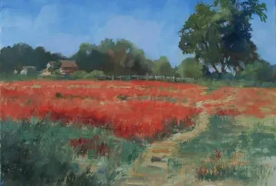 painted field