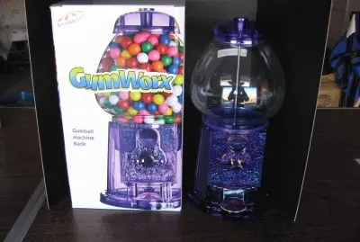 Purple Gumball Machine Bank jigsaw puzzle