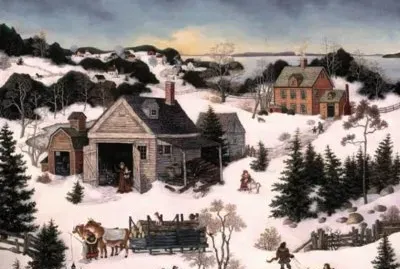 winter scene