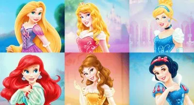 Rapunzel Aurora Ariel Belle Cinderella SnowWhite jigsaw puzzle